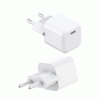 PZX P45 PD Fast Charging Φορτιστής SmartPhone με 1 θύρα Type-C 20W - Χρώμα: Λευκό PZX P45 PD Fast Charging Φορτιστής SmartPhone με 1 θύρα Type-C 20W - Χρώμα: Λευκό