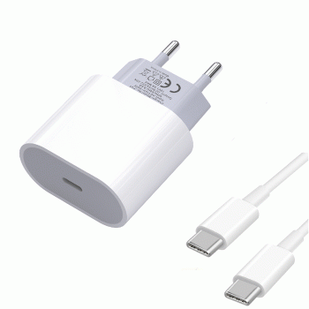 PZX P43 Super Fast Charging Φορτιστής SmartPhone με Καλώδιο Type-C σε Type-C & 1 Θύρα Type-C 20W - Χρώμα: Λευκό PZX P43 Super Fast Charging Φορτιστής SmartPhone με Καλώδιο Type-C σε Type-C & 1 Θύρα Type-C 20W - Χρώμα: Λευκό