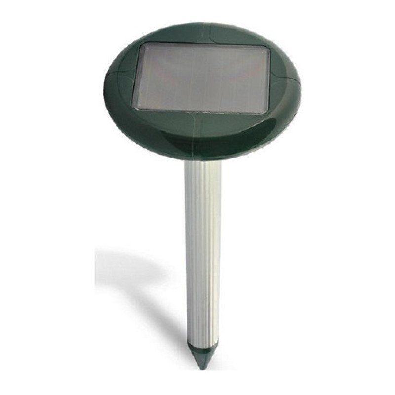 Σετ (2x) Ηλιακοί Πάσσαλοι Απώθησης Τρωκτικών - Χρώμα: Πράσινο-Ασημί