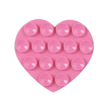 Βάση Κινητού Αυτοκινήτου ''Καρδούλα'' με Αντιολισθητική Επιφάνεια - Χρώμα: Ροζ Βάση Κινητού Αυτοκινήτου ''Καρδούλα'' με Αντιολισθητική Επιφάνεια - Χρώμα: Ροζ