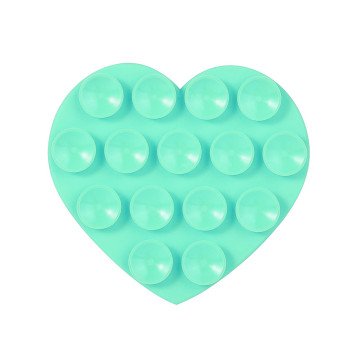 Βάση Κινητού Αυτοκινήτου ''Καρδούλα'' με Αντιολισθητική Επιφάνεια - Χρώμα: Τιρκουάζ Βάση Κινητού Αυτοκινήτου ''Καρδούλα'' με Αντιολισθητική Επιφάνεια - Χρώμα: Τιρκουάζ