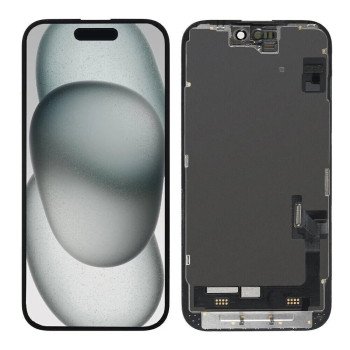 ZY Incell Οθόνη LCD με Μηχανισμό Αφής για Apple iPhone 15 Plus - Χρώμα: Μαύρο