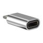 Μετατροπέας Lightning Female σε Micro USB Male - Χρώμα: Ασημί
