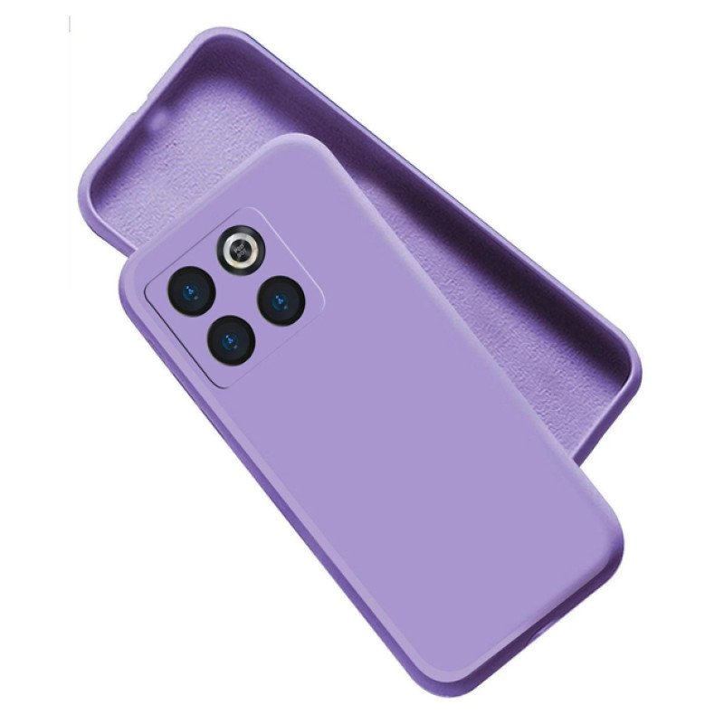 Θήκη Πλάτης Σιλικόνης Soft για Oneplus 10T - Χρώμα: Λιλά