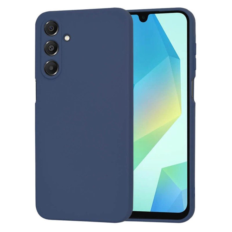 Θήκη Πλάτης Σιλικόνης Soft για Galaxy A16 5G - Χρώμα: Σκούρο Μπλε
