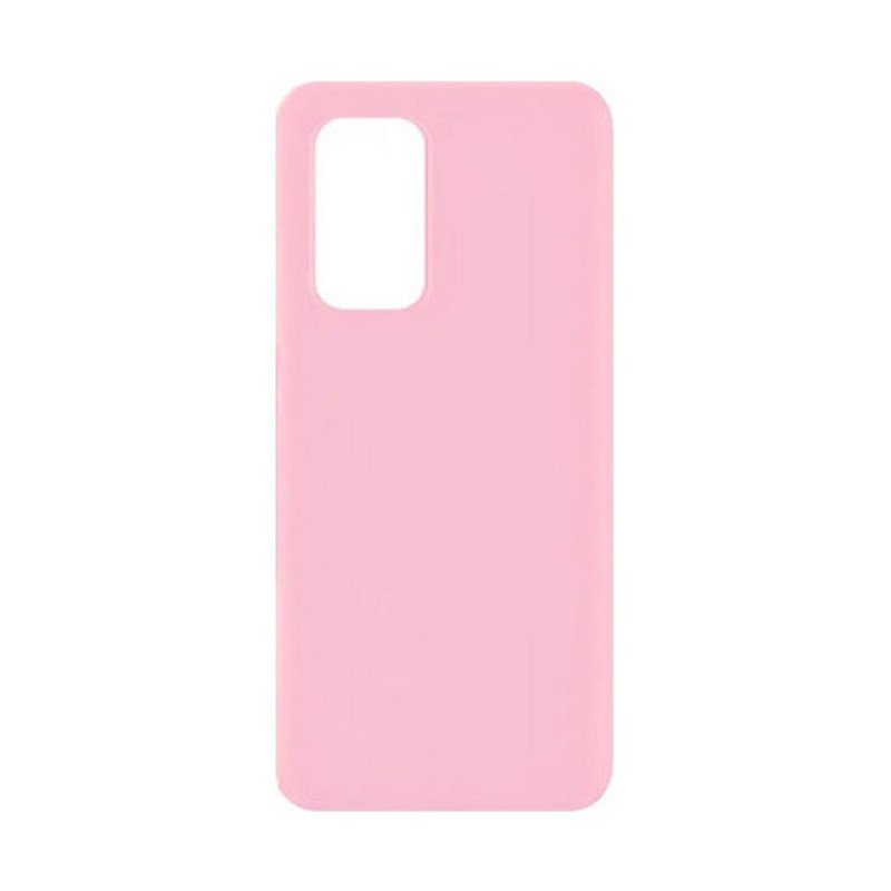Θήκη Πλάτης Σιλικόνης Απλή για Xiaomi Redmi Note 11 Pro Plus - Χρώμα: Ροζ