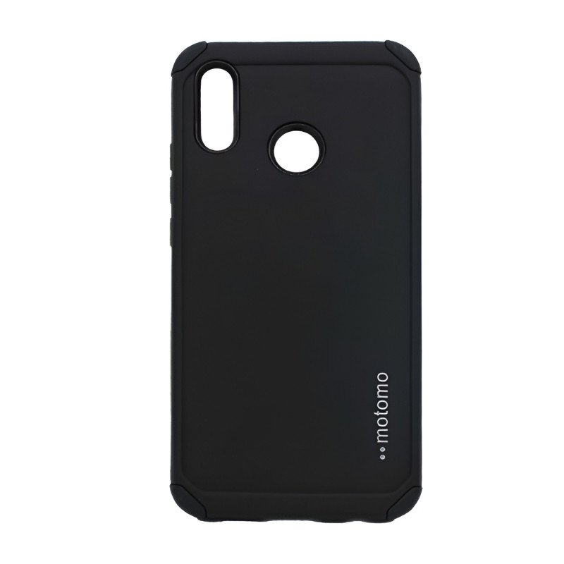 Σκληρή Θήκη Πλάτης Motomo για Samsung Galaxy A20S - Χρώμα: Μαύρο