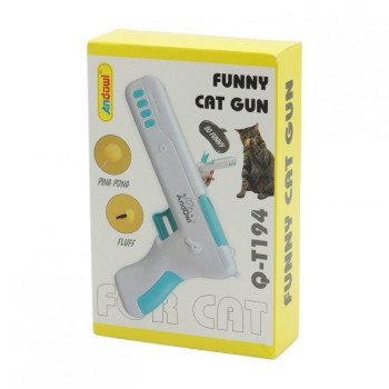 Andowl Q-T194 Παιχνίδι Γάτας Rebound Cat Gun - Χρώμα: Γαλάζιο Andowl Q-T194 Παιχνίδι Γάτας Rebound Cat Gun - Χρώμα: Γαλάζιο