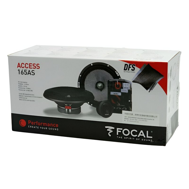 Focal Σετ Ηχεία Αυτοκινήτου 165 AC 6.5" με 120W RMS (2 Δρόμων)