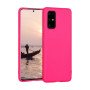 Θήκη Πλάτης Σιλικόνης Απλή για Samsung Galaxy S20 Plus G985F - Χρώμα: Φούξια