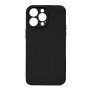 Θήκη Πλάτης Σιλικόνης Soft για Apple i Phone 16 Pro Max - Χρώμα: Μαύρο