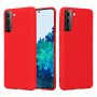 Θήκη Πλάτης Σιλικόνης Soft για Samsung Galaxy S21 Plus - Χρώμα: Κόκκινο