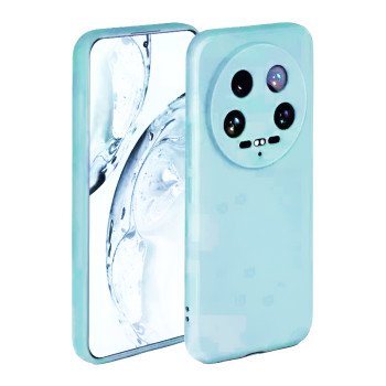 Θήκη Πλάτης Σιλικόνης Απλή για Xiaomi 14 Ultra - Χρώμα: Baby Blue