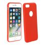 Θήκη Πλάτης Σιλικόνης Απλή για Iphone 5/5S/5C - Χρώμα: Κόκκινο
