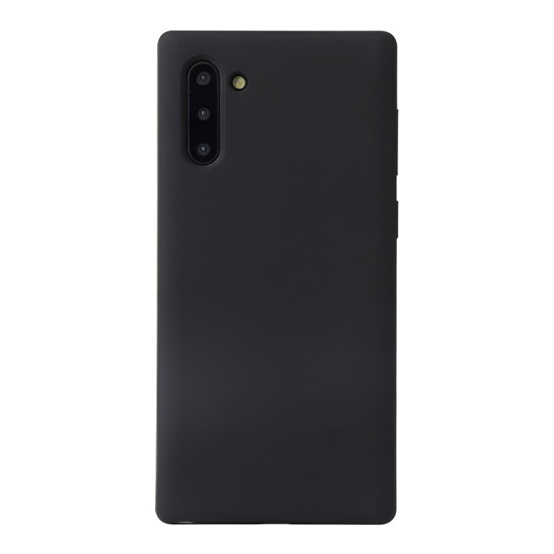 Θήκη Πλάτης Σιλικόνης Απλή για Samsung N970 Galaxy Note 10 - Χρώμα: Μαύρο