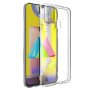 Θήκη Πλάτης Σιλικόνης Απλή για Samsung M315F Galaxy M31 - Χρώμα: Διάφανο