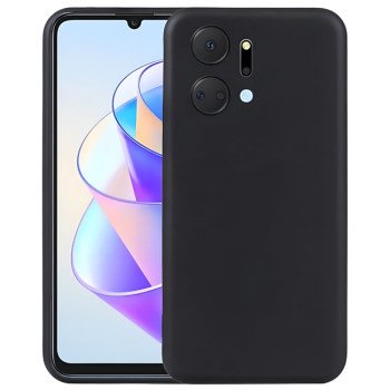 Θήκη Πλάτης Σιλικόνης Soft για Honor X7A - Χρώμα: Μαύρο