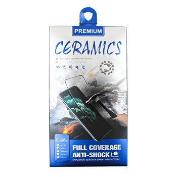 Ceramic Full Cover Full Glue Τζαμάκι Προστασίας Οθόνης για Apple i Phone 12 Mini