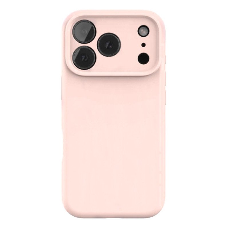Θήκη Πλάτης Σιλικόνης Soft για Apple i Phone 17 Pro - Χρώμα: Ροζ