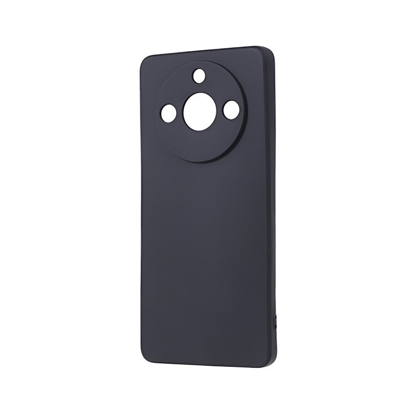 Θήκη Πλάτης Σιλικόνης Soft για Realme 11 Pro / 11 Pro + - Χρώμα: Μαύρο