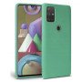 Θήκη Πλάτης Σιλικόνης Απλή για Realme 7i - Χρώμα: Πράσινο