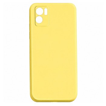 Θήκη Πλάτης Σιλικόνης Soft για Vivo Y01 - Χρώμα: Κίτρινο
