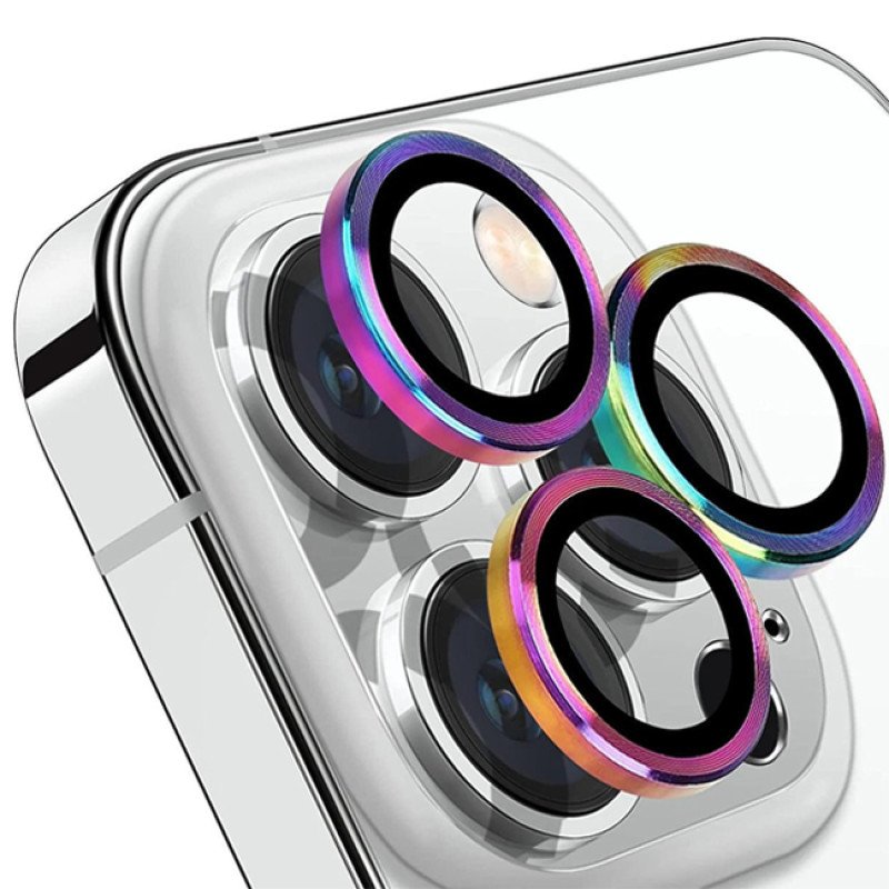 Τζαμάκι Προστασίας Κάμερας για i Phone 14 Pro Max - Χρώμα: Πολύχρωμο