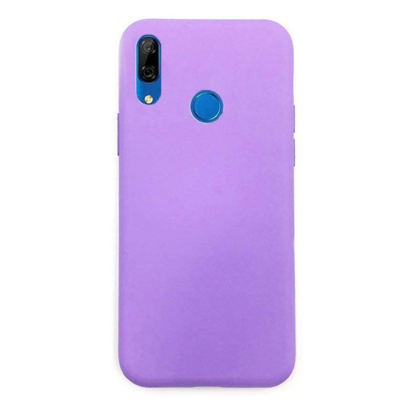 Θήκη Πλάτης Σιλικόνης Soft για Huawei Y9 Prime 2019 - Χρώμα: Λιλά