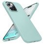 Θήκη Πλάτης Σιλικόνης Soft για Apple i Phone 15 Pro Max - Χρώμα: Τιρκουάζ