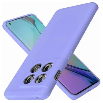 Θήκη Πλάτης Σιλικόνης Soft για Oneplus 10 Pro - Χρώμα: Λιλά