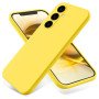 Θήκη Πλάτης Σιλικόνης Soft για Samsung Galaxy A25 - Χρώμα: Κίτρινο