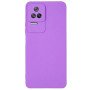 Θήκη Πλάτης Σιλικόνης Soft για Xiaomi Poco F4 - Χρώμα: Λιλά