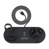 Andowl Q-L023 Ασύρματη Βάση Φόρτισης / Multi-Function Charging Stand - Χρώμα: Μαύρο