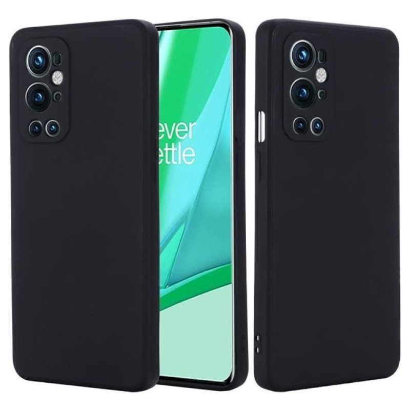 Θήκη Πλάτης Σιλικόνης Soft για Oneplus 9 Pro - Χρώμα: Μαύρο