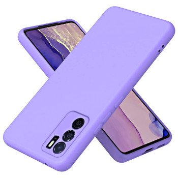 Θήκη Πλάτης Σιλικόνης Soft για Oppo A16/A16S/A16R - Χρώμα: Λιλά