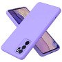 Θήκη Πλάτης Σιλικόνης Soft για Oppo A16/A16S/A16R - Χρώμα: Λιλά