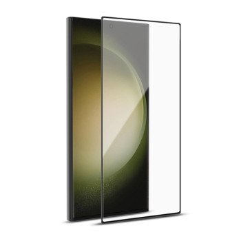 Full Cover Full Glue Τζαμάκι Προστασίας Οθόνης για Samsung Galaxy S25 - Χρώμα: Μαύρο