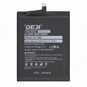 Deji Bn37 Oem Συμβατή Μπαταρία Αντικατάστασης Για Redmi 6 / Redmi 6A - 3000mAh