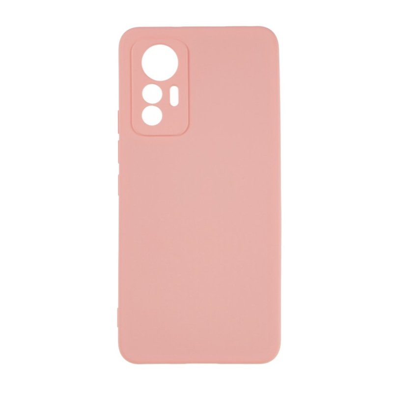 Θήκη Πλάτης Σιλικόνης Απλή για Xiaomi Mi 12 Lite - Χρώμα: Ρόζ