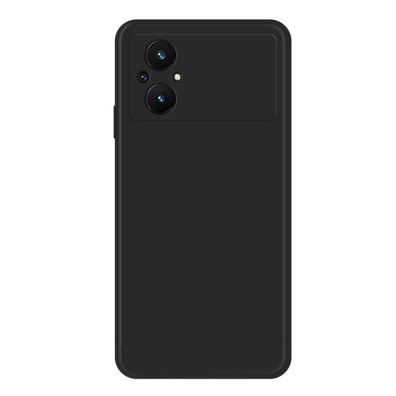Θήκη Πλάτης Σιλικόνης Απλή για Xiaomi Poco M5 Μαύρο