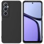Θήκη Πλάτης Σιλικόνης Απλή για Realme C65 - Χρώμα: Μαύρο