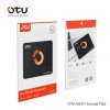 OTU MS-01 Eco-Friendly Mouse Pad - Χρώμα: Μαύρο
