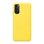 Θήκη Πλάτης Σιλικόνης Soft για Oppo Reno 4 5G - Χρώμα: Κίτρινο