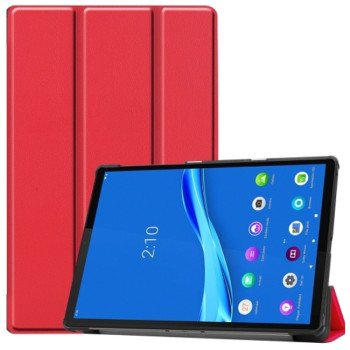 Θήκη Slim Smart Tri Fold New Design για Lenovo Tab 10.1'' (TB311FU/TB311XU) - Χρώμα: Κόκκινο