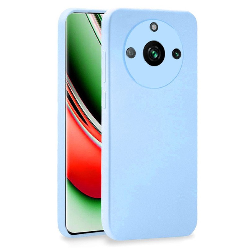 Θήκη Πλάτης Σιλικόνης Soft για Realme 11 Pro / 11 Pro + - Χρώμα: Γαλάζιο