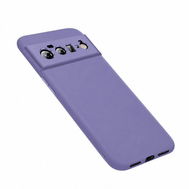 Θήκη Πλάτης Σιλικόνης Soft για Google Pixel 6 Pro - Χρώμα: Λιλά